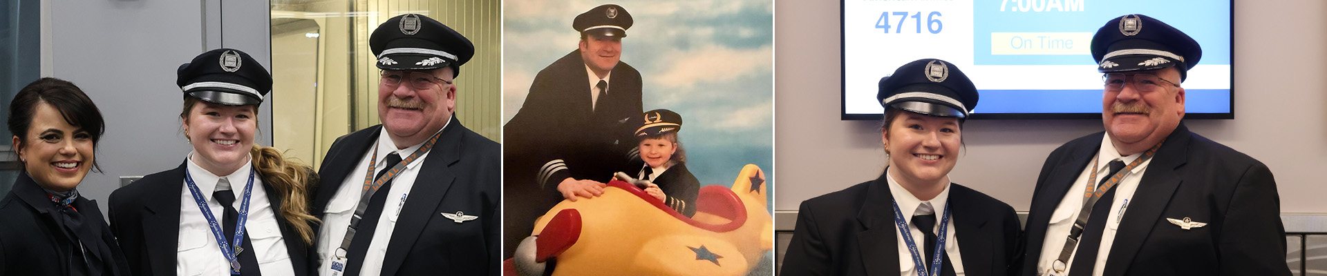 LIFT Graduate Shares Flight Deck With Dad